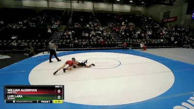 141 lbs Champ. Round 2 - William Alderman, Park City vs Luis Lara, Kearns