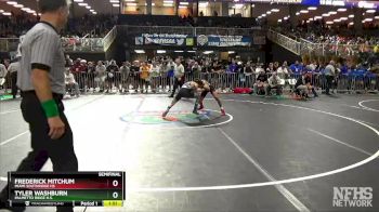 3A 113 lbs Semifinal - Tyler Washburn, Palmetto Ridge H.S. vs Frederick Mitchum, Miami Southridge Hs