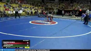 132 lbs Champ. Round 1 - Joseph Flieg, Valle Catholic vs Dalton McNeal, Lawson