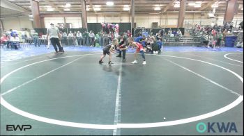 46-50 lbs 3rd Place - Eris Anderson, Comanche Takedown Club vs Madelyn Fortney, Duncan Demon Wrestling