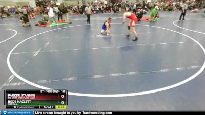 150 lbs Cons. Round 2 - Parker Stannke, Big Game Wrestling Club vs Bode Hazlett, Montana