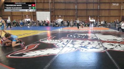 105 lbs 3rd Place - Maximilian White, Darkhorse vs Mark Vlacancich, Bitetto Trained