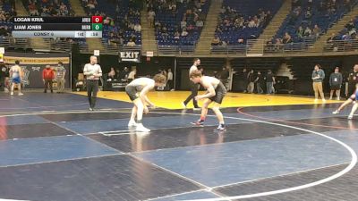 155 lbs Consy 6 - Logan Krul, Avonworth vs Liam Jones, Burrell