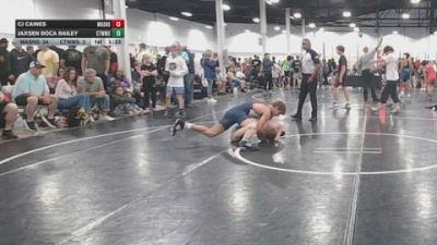 148 lbs Final - CJ Caines, Mat Assassins Gold - BHSE vs Jaxsen Boca Bailey, CTWHALE - BHSE