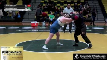 235 lbs 1st Place Match - Addison Speth, Warren Hills vs Jana Abdalate, Hillsborough