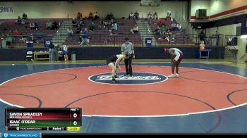 170 lbs Round 3 - Isaac O`rear, Hayden vs Savon Spradley, Benjamin Russell