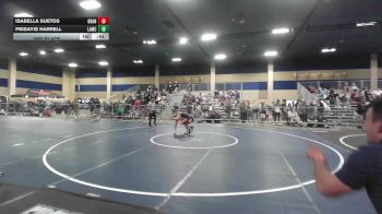 101 lbs 2nd Place - Isabella Suetos, Granite WC vs Prisayis Harrell, Lawc