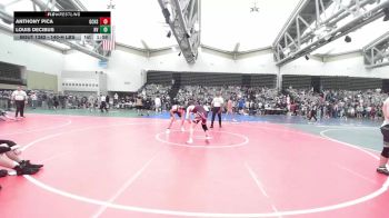 140-H lbs Round Of 64 - Anthony Pica, Garden City vs Louis Decibus, Hopewell