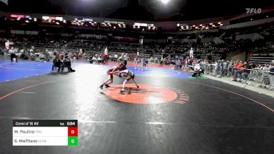 91 lbs Consi Of 16 #2 - Michael Paulino, Triumph Trained vs Steve Malfitano, Olympic