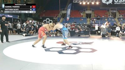 285 lbs Cons. Rd Of 32 - Gabriel Fimbres, Arizona vs Matthew Scott, Pennsylvania