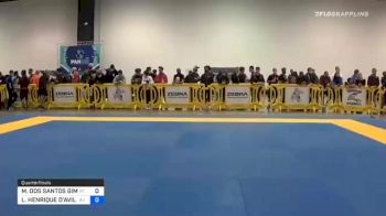 MAX DOS SANTOS GIMENIS vs LEONARDO HENRIQUE D'AVILA CORRÊA 2020 IBJJF Pan No-Gi Championship