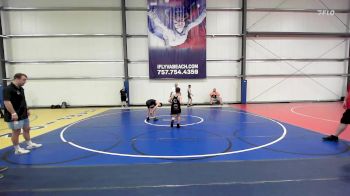 95 lbs Rr Rnd 1 - Jacob Meyer, Brady Strong vs Gavin Noto, Grit Mat Club Blue