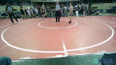 160 lbs Rr Rnd 3 - Braxton McIlwain, Lions Wrestling Academy vs Axtyn Kurosky, Team Tulsa Black