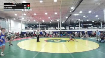 91 lbs 3rd Place - Brennan Reber, Keystone Krush - MS vs Jair Oliver, Shore Thing WC - MS