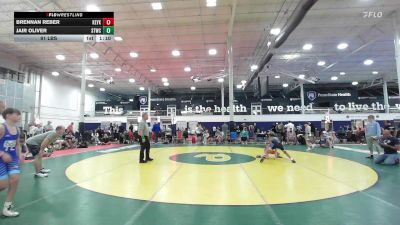 91 lbs 3rd Place - Brennan Reber, Keystone Krush - MS vs Jair Oliver, Shore Thing WC - MS