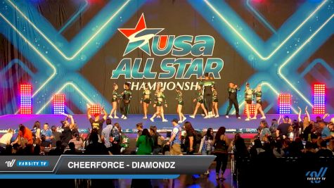 CheerForce - Diamondz [2019 Senior Open - Small Coed 5 Day 1] 2019 USA All Star Championships