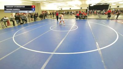 126 lbs Quarters - Gregory Gyumushyan vs Mavrik Harrell