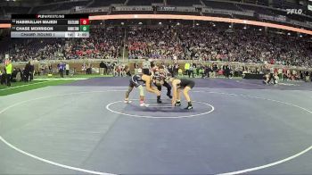 D2-120 lbs Champ. Round 1 - Chase Morrison, Hamilton HS vs Habibullah Majedi, Southgate Anderson HS