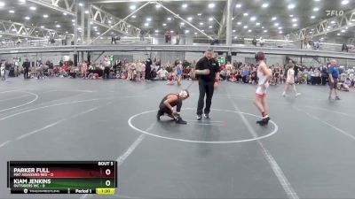 80 lbs Round 3 (4 Team) - Parker Full, Mat Assassins Red vs Kiam Jenkins, Outsiders WC