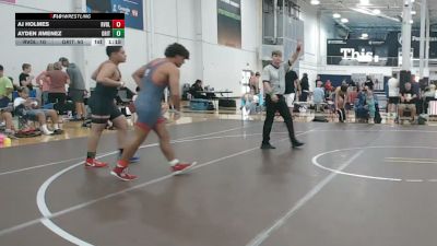 160 lbs Rr Rnd 2 - Aj Holmes, Revival White - MS vs Ayden Jimenez, Grit Mat Club - MS