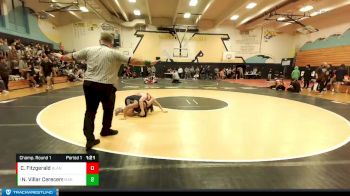 138 lbs Champ. Round 1 - Noel Villar Cereceres, Mariner vs Cal Fitzgerald, Blaine