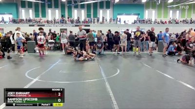 72 lbs Round 3 (6 Team) - Joey Ehrhart, Florida Scorpions vs Sampson Lipscomb, Beebe Trained