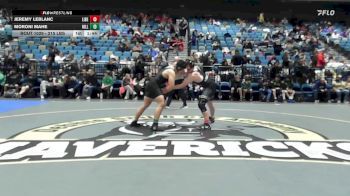 215 lbs Round Of 32 - Jeremy LeBlanc, Liberty vs Moroni Mahe, Hillcrest