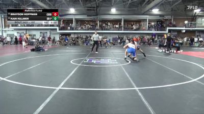 197 lbs Cons. Round 3 - Braydon Hoffman, Cornell College vs Kain Killmer, Wisconsin-Platteville