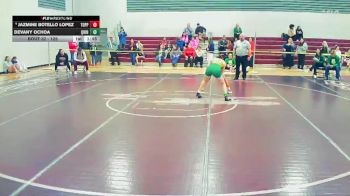 125 lbs Champ. Round 1 - Devany Ochoa, Quincy (Girls) vs Jazmine Botello Lopez, Toppenish (Girls)