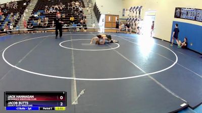 150 lbs Cons. Semi - Jack Hannagan, Reverence Wrestling Club vs Jacob Butts, Legacy Elite Wrestling