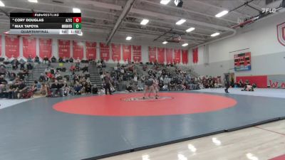 165 lbs Quarterfinal - Max Tafoya, Mountain Vista vs Cory Douglas, Aztec