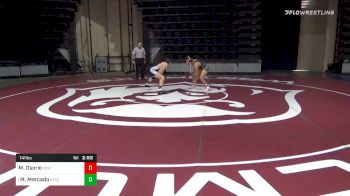 141 lbs Prelims - Marcos Osorio, Wayne State College vs Marcos Mercado, Springfield Technical Community College