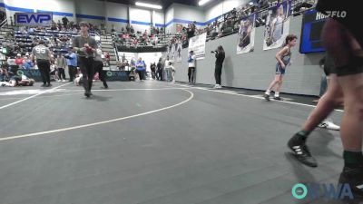 67 lbs Semifinal - Brett Brooks, Shelton Wrestling Academy vs Kasen Antuna, Elgin Wrestling