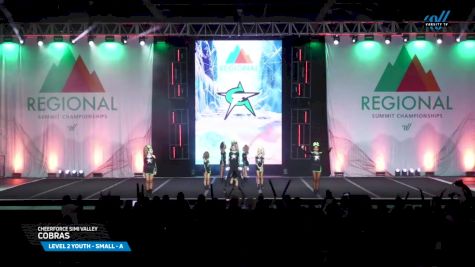 CheerForce Simi Valley - Cobras [2025 L2 Youth - Small - A Day 1] 2025 The West Regional Summit & The Recreational Summit