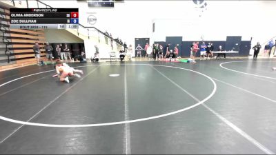 115 lbs Cons. Round 3 - Olivia Anderson, SD vs Zoe Sullivan, IA