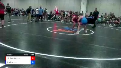 135 lbs Round 5 - Brandon Pantaleo, Florida vs Sean Kirtz, Youth Impact Center Wrestling Club