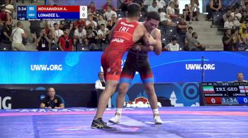 71 kg 1/4 Final - Ahmadreza Nourmohamad MOHAMADIAN, Iran vs Luka Lomadze, Georgia