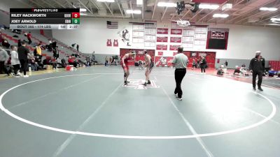 174 lbs 3rd Place - Riley Hackworth, George Mason - Unatt vs Joey Arnold, Edinboro - Unatt