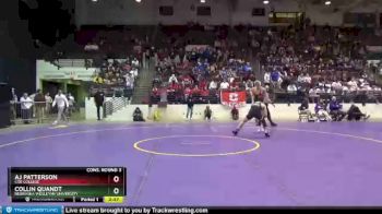 157 lbs Cons. Round 3 - AJ Patterson, Coe College vs Collin Quandt, Nebraska Wesleyan University