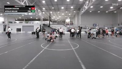 138 lbs Round 5 (6 Team) - Apollo Bellini, CTWHALE ORCA vs Joaquin Chacon, Team Arizona