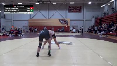 197 lbs Cons. Semi - Marco Guzman, North Iowa Area Community College vs Troy Galloway, Simpson