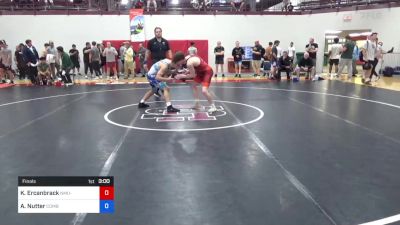 63 kg Final - Kaden Ercanbrack, NMU-National Training Center vs Amryn Nutter, Combat W.C. School Of Wrestling