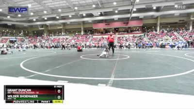 52 lbs Cons. Round 6 - Wilder Shoemaker, WTC vs Grant Duncan, WR - Topeka Blue Thunder