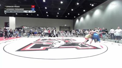 138 lbs Cons. Sub-quarters - Spencer Prado vs Leonides Fernandez