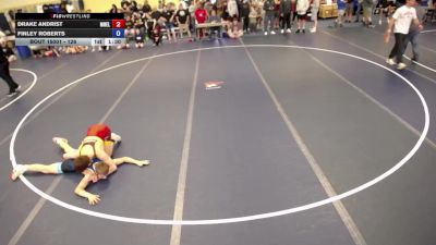 126 lbs Champ. Round 1 - Drake Andrist, MN Elite vs Finley Roberts