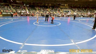 58 lbs Consi Of 16 #1 - Constantine Cortese, Cory Clark Wrestling vs Ryker Rubinstein, Wentzville Wrestling Federation