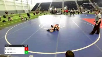 78 lbs Final - Bryce Melville, SoCal Grappling vs Presten Salcedo, Rough House