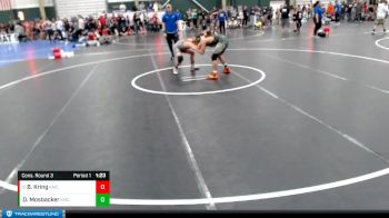 126-136 lbs Cons. Round 3 - Byron Kring, Minden Wrestling Club vs Dayven Mosbacker, Bryan Youth Wrestling Club