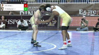 149 lbs Final - Malyke Hines, Lehigh vs Trae McDaniel, Army West Point