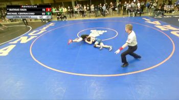 150 lbs Cons. Round 2 - Mathias Rada, Freeport vs Michael Centracchio, Niles Notre Dame